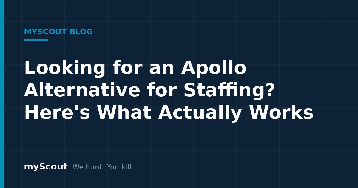 Featured image: Looking for an Apollo Alternative for Staffing?